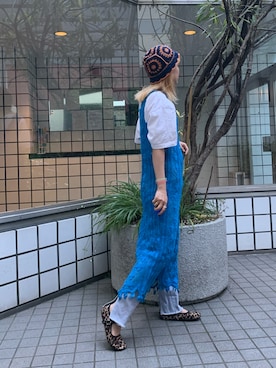 有坂采夏さん(レディース・160cm)の夏コーディネート