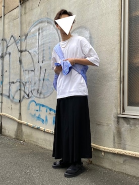 「ラッドミュージシャン」｜「アイテム（サンダル）」を使った、ケイスケさん（メンズ・169cm）の秋コーディネート