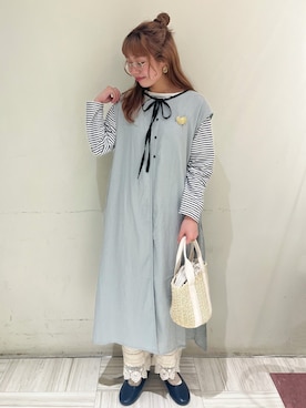 🍣ﾅ ﾅ ｺ🍣さん（レディース・157cm）の春コーディネート