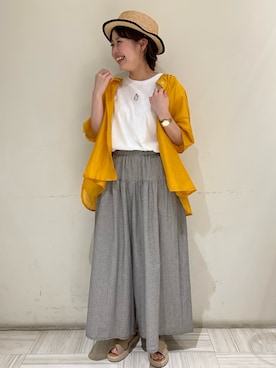 🍣ナ ナ コ🍣さん(レディース・157cm)の春コーディネート