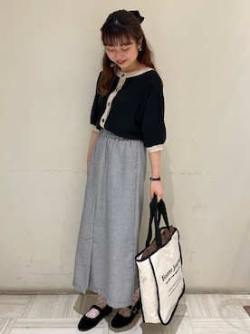 🍣ﾅ ﾅ ｺ🍣さん（レディース・157cm）の春コーディネート