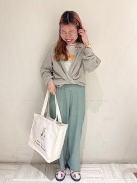 🍣ﾅ ﾅ ｺ🍣さん（レディース・157cm）の春コーディネート