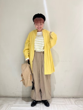 「レトロ」｜「アイテム（その他シューズ）」を使った、🍣ﾅ ﾅ ｺ🍣さん（レディース・157cm）の春コーディネート