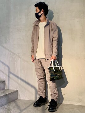 「B'2nd（ビーセカンド）のアイテム」を使った、yamamotoさん（メンズ・170cm）の秋コーディネート