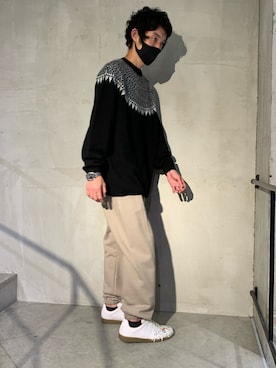 「LUSOR（ルーソル）のアイテム」を使った、yamamotoさん（メンズ・170cm）の秋コーディネート