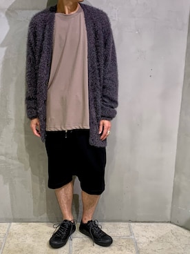 「ISAMU KATAYAMA BACKLASH（イサムカタヤマバックラッシュ）のアイテム（シューズ）」を使った、yamamotoさん（メンズ・170cm）の秋コーディネート