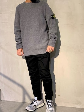 「surt（サート）のアイテム」を使った、yamamotoさん（メンズ・170cm）の秋コーディネート
