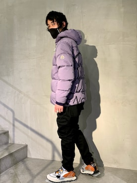 「RUN OF（ランオブ）のアイテム」を使った、yamamotoさん（メンズ・170cm）の冬コーディネート