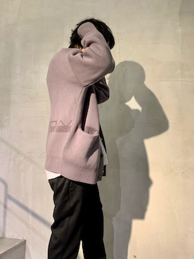 「B'2nd（ビーセカンド）のアイテム（パンツ）」を使った、yamamotoさん（メンズ・170cm）の冬コーディネート