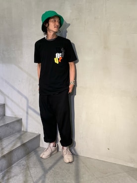「B'2nd（ビーセカンド）のアイテム（パンツ）」を使った、yamamotoさん（メンズ・170cm）の夏コーディネート