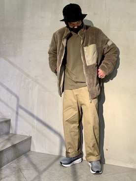 「TATRAS（タトラス）のアイテム（ブルゾン）」を使った、yamamotoさん（メンズ・170cm）の秋コーディネート