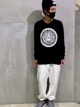 「BALR.（ボーラー）のアイテム」を使った、yamamotoさん（メンズ・170cm）の秋コーディネート