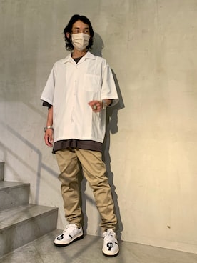 「surt（サート）のアイテム」を使った、yamamotoさん（メンズ・170cm）の夏コーディネート
