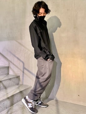 「LUSOR（ルーソル）のアイテム」を使った、yamamotoさん（メンズ・170cm）の夏コーディネート