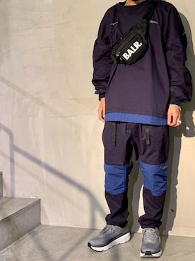 「BALR.（ボーラー）のアイテム」を使った、yamamotoさん（メンズ・170cm）の夏コーディネート