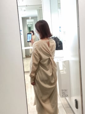 「reca（レカ）のアイテム（ワンピース/ドレス）」を使った、Moruさん（レディース・155cm）の秋コーディネート