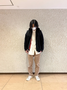 「ゆるカジ」｜TomYさん（メンズ・174cm）の冬コーディネート