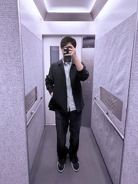 「アイテム（ボディバッグ/ウエストポーチ）」を使った、トトロさん（メンズ・175cm）の秋コーディネート