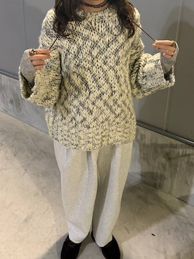 「アイテム（スウェットパンツ）」を使った、maumauさん（レディース・160cm・20代）の秋コーディネート