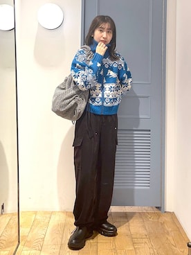 maumauさん（レディース・160cm）の冬コーディネート