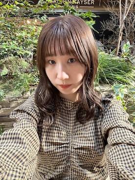 「A part by（アパートバイ）の≪追加2≫SUS/ビーズネックレス（ネックレス）」を使った、maumauさん（レディース・160cm・20代）の冬コーディネート