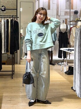 「アイテム（スウェット）」を使った、maumauさん（レディース・160cm・20代）の秋コーディネート