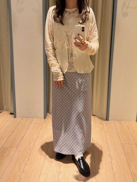 maumauさん（レディース・160cm）の春コーディネート