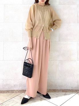 maumauさん（レディース・160cm）の春コーディネート