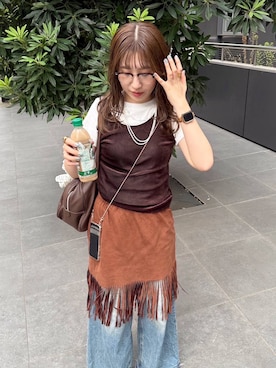 「アイテム（PC・スマホグッズ/家電）」を使った、maumauさん（レディース・160cm・20代）の秋コーディネート
