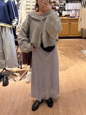 maumauさん（レディース・160cm）の冬コーディネート