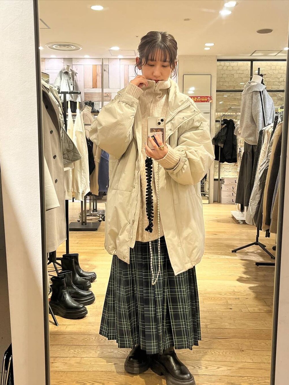 maumau(LOWRYS FARM 池袋サンシャインシティ)|LOWRYS FARMのダウンジャケット/コートを使ったコーディネート - WEAR