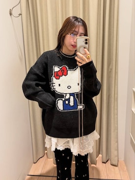 「アイテム（リング）」を使った、maumauさん（レディース・160cm・20代）の冬コーディネート