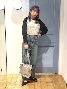 「アイテム（その他トップス）」を使った、maumauさん（レディース・160cm・20代）の春コーディネート