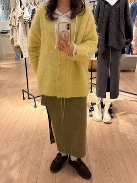 「アイテム（リング）」を使った、maumauさん（レディース・160cm・20代）の冬コーディネート