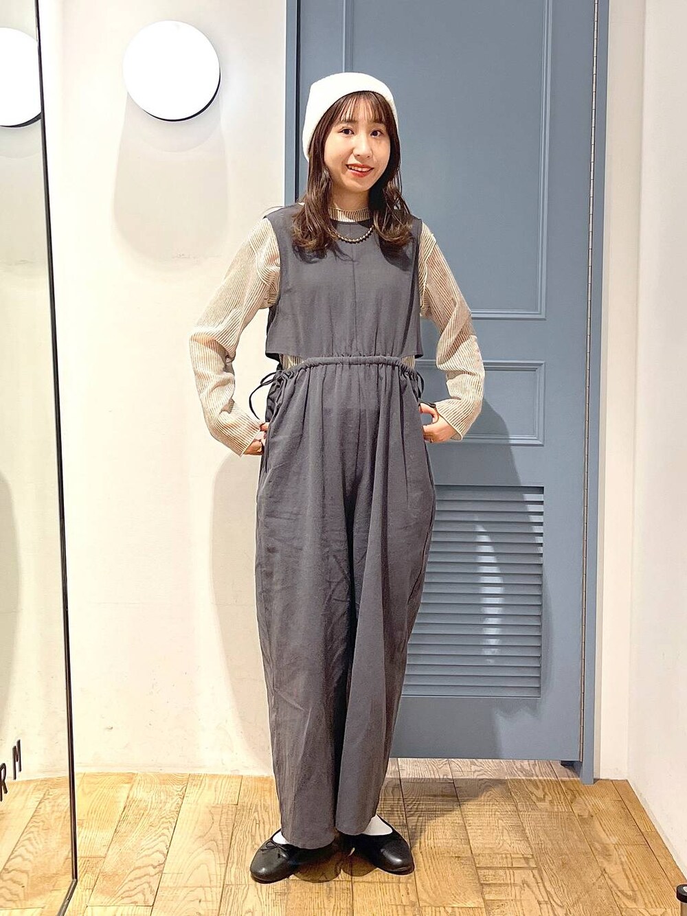 前後着用可能】2WAYシアーラッセルロングスリーブ 191371を使った