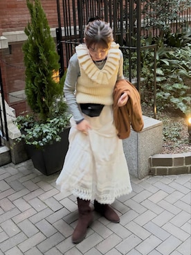 maumauさん（レディース・160cm）の春コーディネート