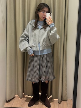 maumauさん（レディース・160cm）の冬コーディネート