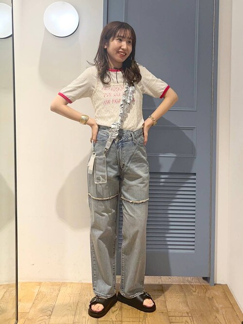 LOWRYS FARM 池袋サンシャインシティmaumauさんのTシャツ/カットソーを使ったコーディネート - ZOZOTOWN