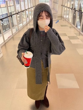 maumauさん（レディース・160cm）の冬コーディネート