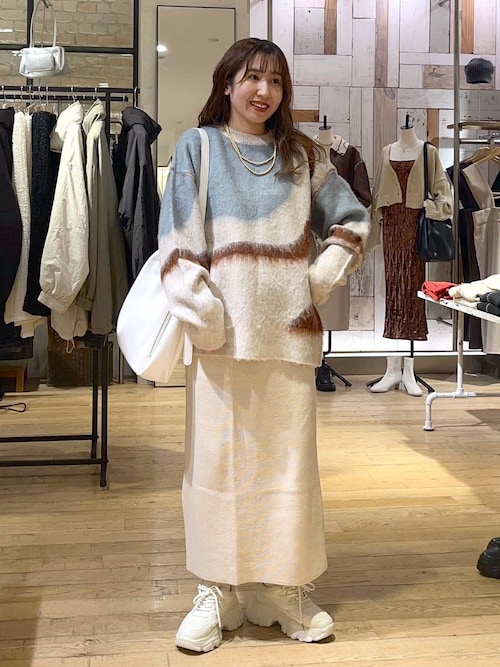 ローリーズファーム メローニットSETUP 160647 LOWRYSFARM メロー