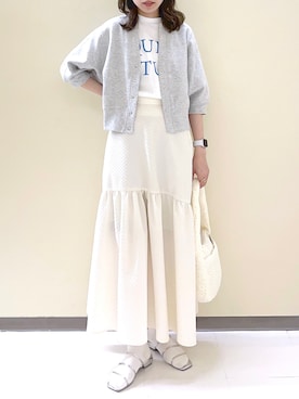 maumauさん（レディース・160cm）の春コーディネート