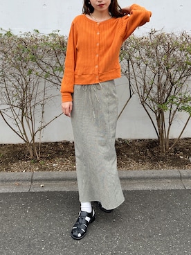 maumauさん（レディース・160cm）の春コーディネート