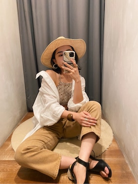 藤野有美さん（レディース・155cm）の春コーディネート