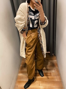 藤野有美さん（レディース・155cm）の夏コーディネート