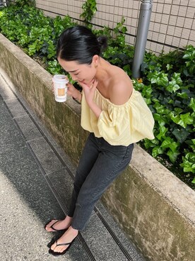 藤野有美さん（レディース・155cm）の春コーディネート