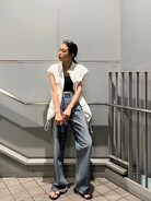 c　Ungrid 人気デニムパンツ　beams ワンピース c Ungrid 人気デニムパンツ beams ワンピース Ungrid｜アン
