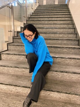 藤野有美さん（レディース・155cm）の秋コーディネート