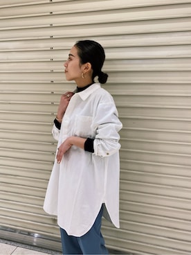 藤野有美さん(レディース・155cm)の冬コーディネート