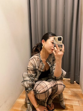 藤野有美さん（レディース・155cm）の春コーディネート