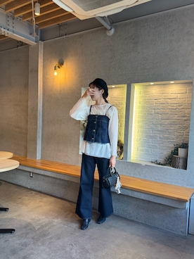 「WILLFULLY（ウィルフリー）のアイテム（バッグ）」を使った、YUKIさん（レディース・163cm）の秋コーディネート